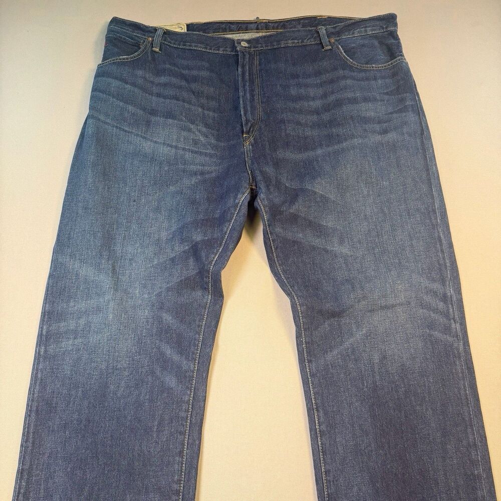 Polo Ralph Lauren Dungarees Jeans Mens Size 46Bx32 Dark Blue Wash